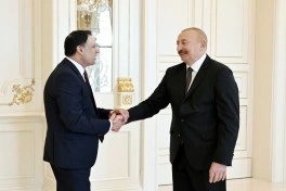 Prezident İlham Əliyev Böyük Britaniyanın ticarət üzrə dövlət nazirini qəbul edib