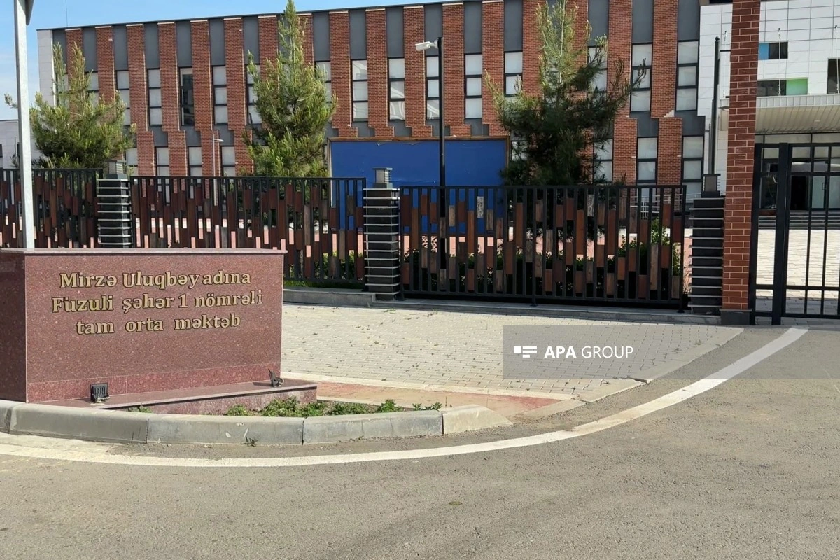 Füzuli şəhərində şagird sayının artması bölgədə həyatın tədricən bərpa olunduğunu göstərir - FOTO