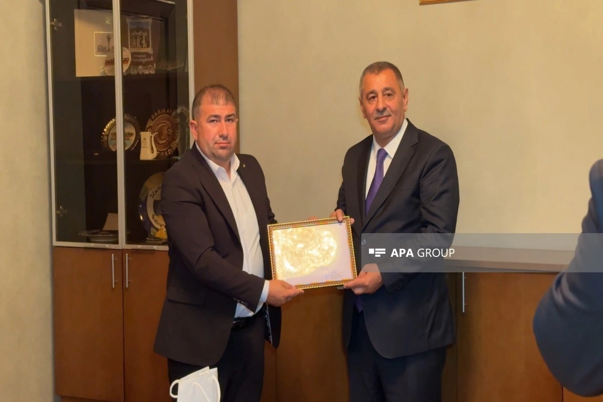 Naftalanda Milli Mətbuat Günü qeyd olunub, APA-nın müxbiri təltif edilib