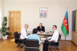 Baş prokuror Balakən rayonunda vətəndaşları qəbul edib