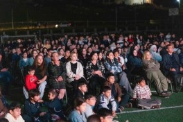 “AzerGold” və Bakı Media Mərkəzinin təşkilatçılığı ilə Daşkəsəndə milli kino seansı keçirilib - FOTO