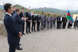 Xızının Fındığan kəndi içməli su ilə təmin olunub