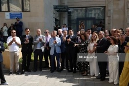 XVIII Beynəlxalq Musiqi Festivalı çərçivəsində açıq havada konsert proqramı nümayiş olunub - FOTO