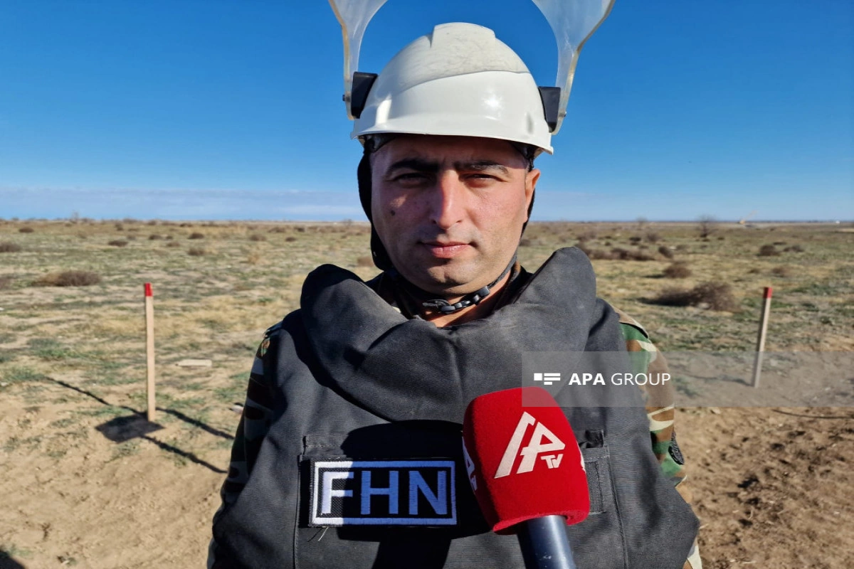 Qərargah rəisi: Ermənilər minaların təmizlənməsini əngəlləmək üçün süni maneələr də yaradıblar