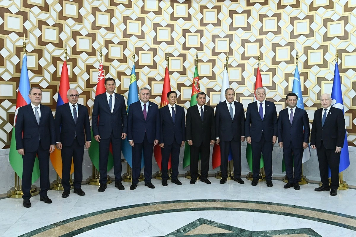 Ceyhun Bayramov MDB Xarici İşlər Nazirləri Şurasının iclasında çıxış edib - FOTO
