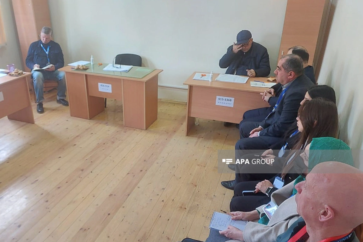 ATƏT müşahidəçiləri Lənkəranda seçkilərin gedişatını müşahidə ediblər