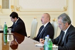 Prezident İlham Əliyev ABŞ Konqresinin Nümayəndələr Palatasının üzvünü qəbul edib