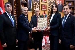 Azərbaycanın Türkiyədəki səfiri Dövlət Bağçalı ilə görüşüb