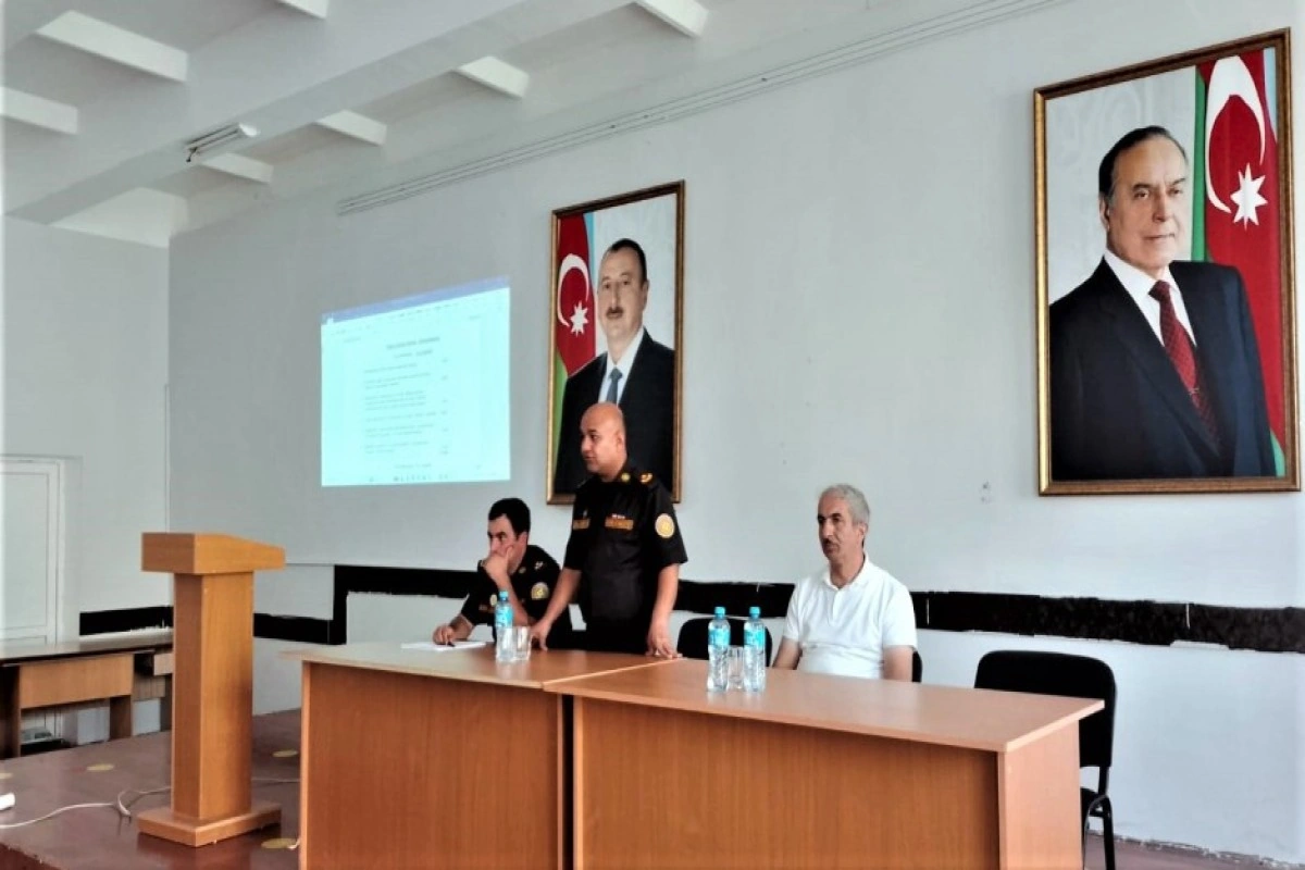 FHN-in Şimal-qərb Regional Mərkəzi mülki müdafiə kursları keçirib - FOTO