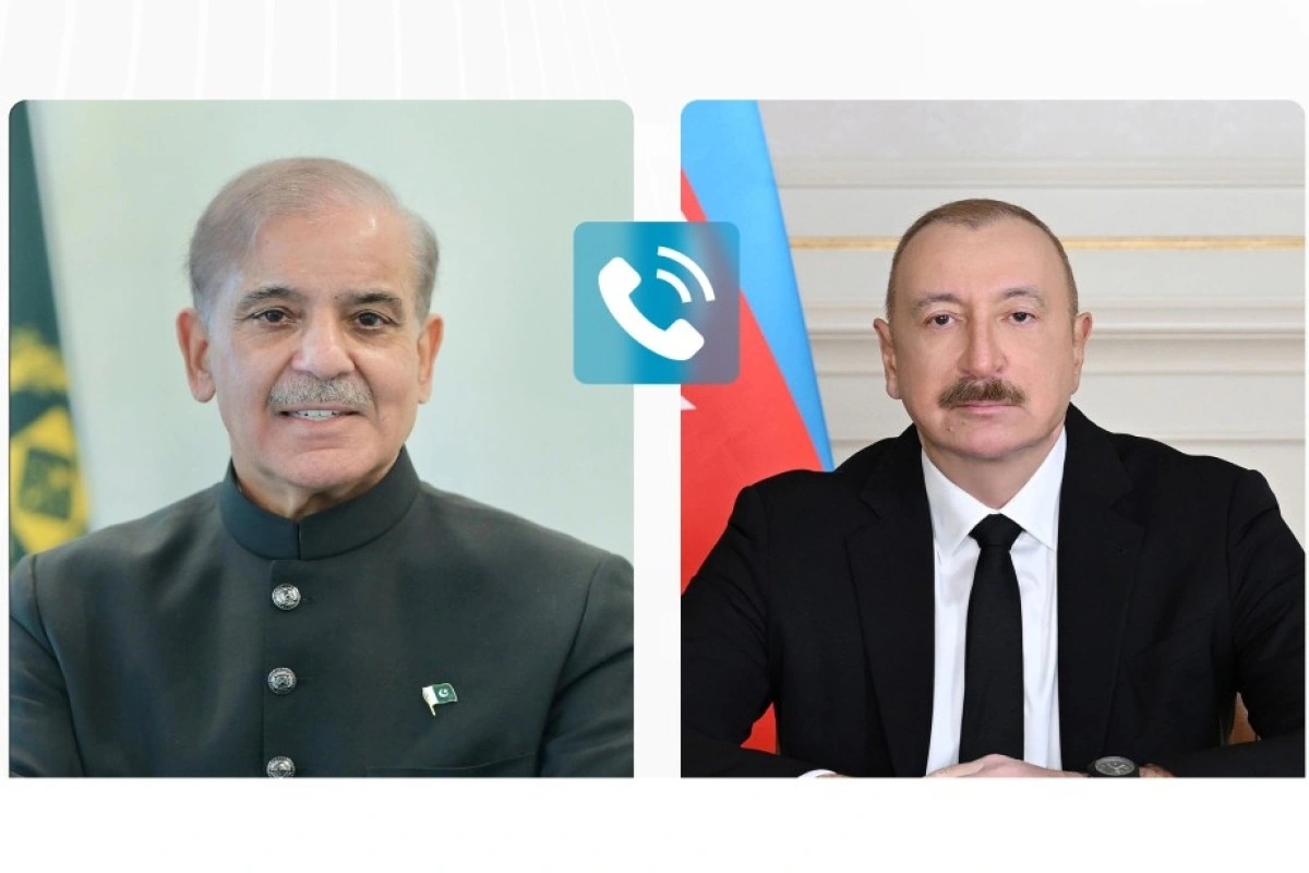 Şahbaz Şərif Prezident İlham Əliyevə zəng edib