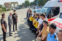 Fövqəladə hadisələrlə bağlı mülki müdafiə məşqləri keçirilib