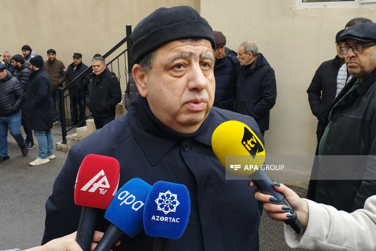 Mövlud Süleymanlı ilə vida mərasimi keçirilib - FOTO