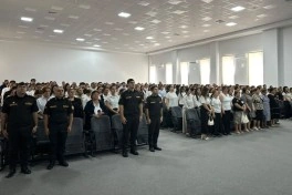 FHN-in Gəncə Regional Mərkəzi mülki müdafiə kursları keçirib