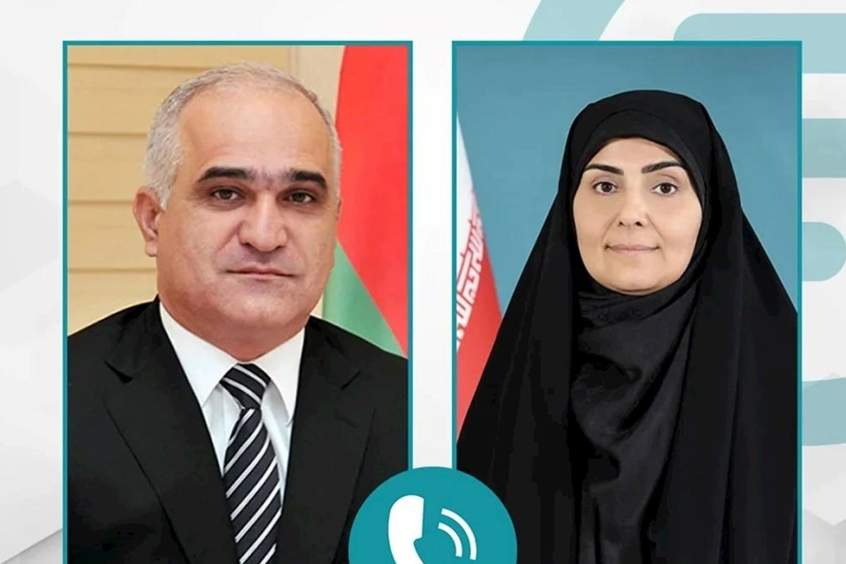 Şahin Mustafayev iranlı nazirlə dəmir yolu tikintisini müzakirə edib
