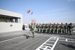 Xocavənddə Azərbaycan, Türkiyə və Özbəkistan hərbçilərinin birgə təliminin açılışı olub - VİDEO