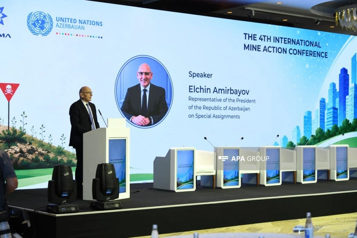 Elçin Əmirbəyov: Azərbaycana minatəmizləmə sahəsində beynəlxalq dəstək artırılmalıdır