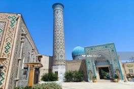 Azərbaycan media nümayəndələri Səmərqənddə “Əbədi şəhər”i ziyarət ediblər - FOTO