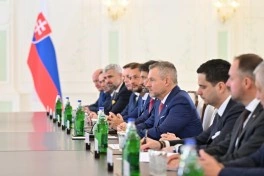 Prezident İlham Əliyevin Şuşada Slovakiya Prezidenti ilə geniş tərkibdə görüşü olub - FOTO - YENİLƏNİB