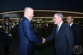 Slovakiya Prezidenti Füzuli aeroportundan təyyarə ilə Bakı şəhərinə yola düşüb - FOTO