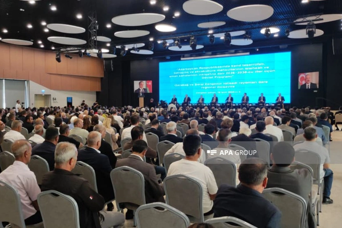 Aqrar sahədə Dövlət Proqramı çərçivəsində Zəngilanda müşavirə keçirilib  - FOTO - YENİLƏNİB