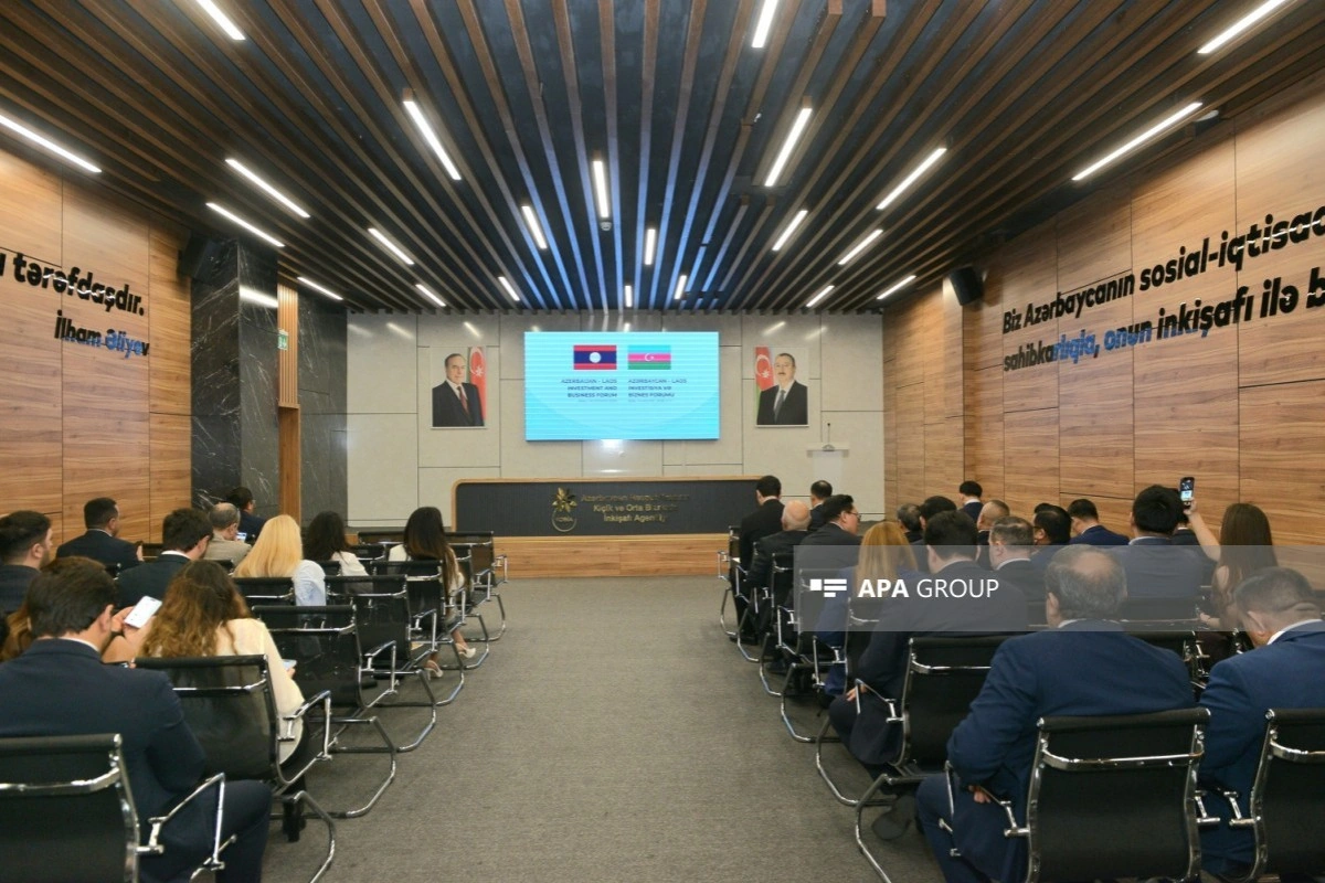 Bakıda Azərbaycan-Laos investisiya və biznes forumu keçirilib - FOTO - YENİLƏNİB