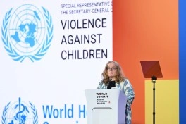Leyla Əliyeva Səmərqənddə Uşaqların rifahına investisiya mövzusunda Ümumdünya Sammitinin açılışında iştirak edib - FOTO