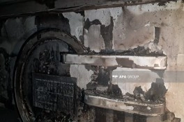 Bakıda yaşayış binasında yanğın olub, bina sakinləri təxliyə edilib - FOTO