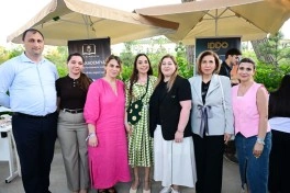 Leyla Əliyeva və Alona Əliyeva Xeyirxahlıq Festivalında iştirak ediblər