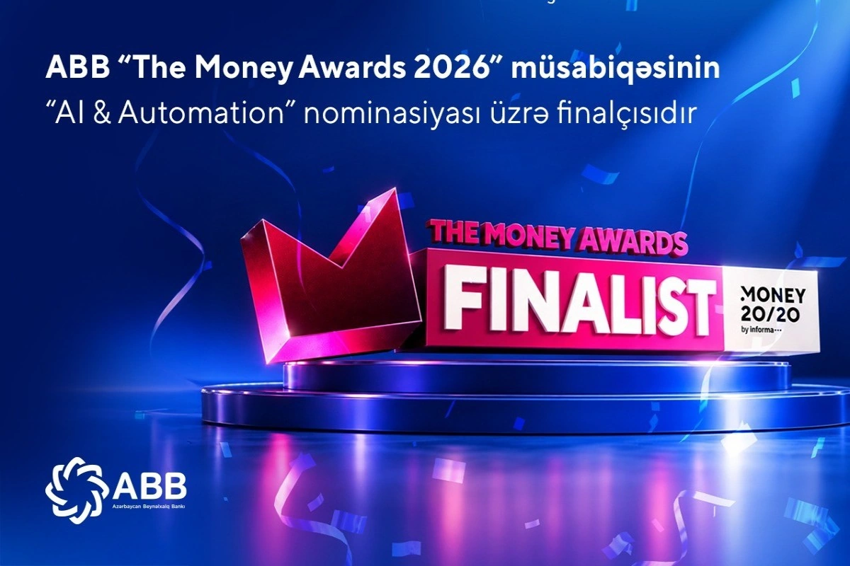 ABB-nin süni intellekt həlli Las Veqas-da keçiriləcək “Money20/20”-də finalçı kimi yarışacaq