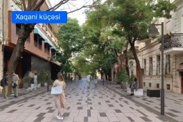 Xaqani bağı və Fəvvarələr meydanından Qış parkına və Mərkəzi parka iki piyada marşrutu formalaşdırılır