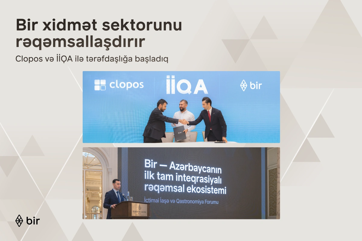Bir ekosistemi xidmət sektorunda müştəri təcrübəsini rəqəmsallaşdırır