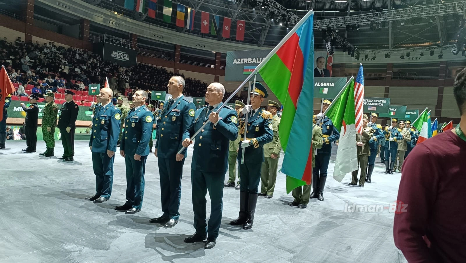 Bakıda hərbçilər arasında güləş üzrə dünya çempionatının bağlanış mərasimi keçirildi  - Fotolar