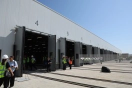Bakı metrosunun “Dərnəgül” elektrik deposu qismən istismara verilib - FOTO