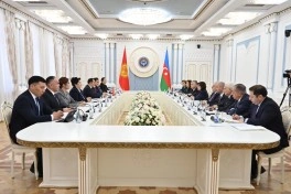 Sahibə Qafarova Qırğızıstan parlamentinin sədri ilə görüşüb - FOTO