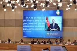 Bakıda itkin düşmüş şəxslər mövzusunda beynəlxalq konfrans keçirilib - FOTO - YENİLƏNİB