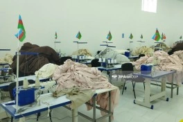 Xocalıda ildə 1,4 milyon məhsul istehsal edəcək tekstil müəssisəsi fəaliyyətə başlayıb