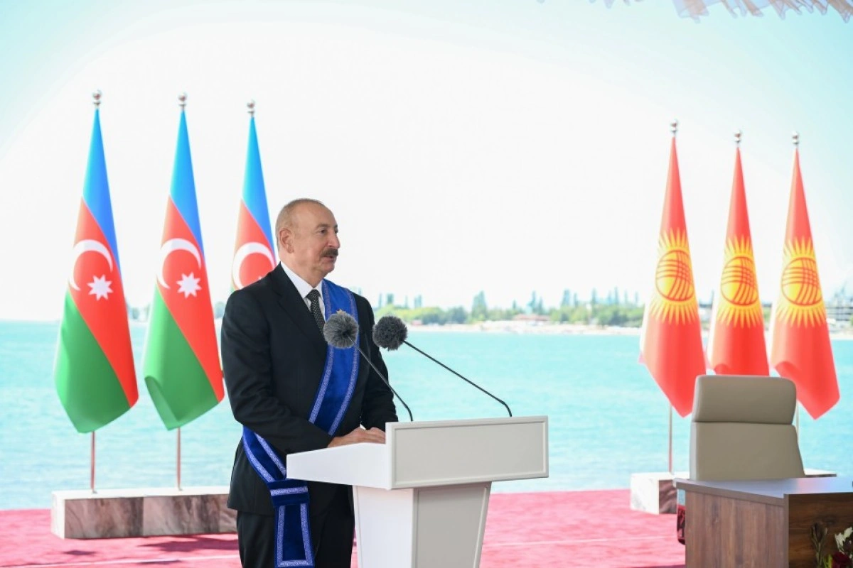 Azərbaycan və Qırğızıstan prezidentləri mətbuata bəyanatlarla çıxış ediblər - FOTO - YENİLƏNİB