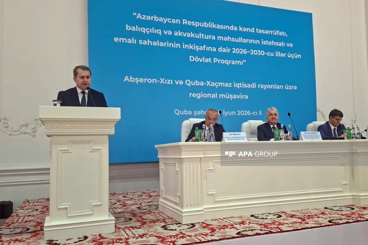 Nazir müavini: Dövlət Proqramı yalnız istehsal istiqamətlərini deyil, onları dəstəkləyən tədbirləri də əhatə edir