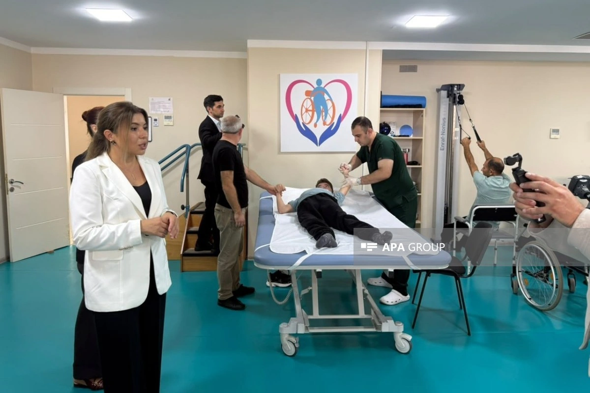 Bakı Reabilitasiya Mərkəzinə mediatur təşkil edilib - FOTO