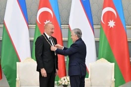 Daşkənddə Azərbaycan və Özbəkistan prezidentlərinin təltifolunma mərasimi keçirilib - YENİLƏNİB