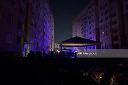 Ceyranbatanda bir yaşayış kompleksində yanğın olub, sakinləri təxliyə edilib - FOTO - YENİLƏNİB