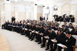 Azərbaycan və Türkmənistan prezidentləri mətbuata bəyanatlarla çıxış ediblər - YENİLƏNİB