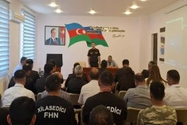 FHN-in strukturlarında Silahlı Qüvvələr Günü münasibətilə tədbirlər keçirilib