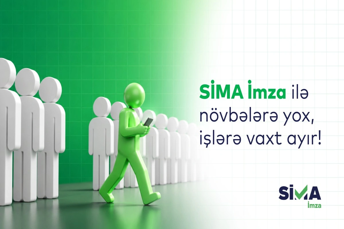 SİMA İmza ilə vergi hesabatlarını 6 ay pulsuz təqdim et!