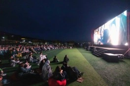 “AzerGold” və Bakı Media Mərkəzinin təşkilatçılığı ilə Daşkəsəndə milli kino seansı keçirilib - FOTO
