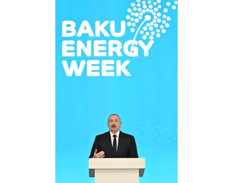 Prezident İlham Əliyev Bakı 31-ci “Baku Energy Forum”un rəsmi açılış mərasimində iştirak edib - YENİLƏNİB-1