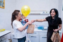 “Avromed” Milli Hematologiya Mərkəzi və Talassemiya Bölməsində uşaqları ziyarət edib - FOTO
