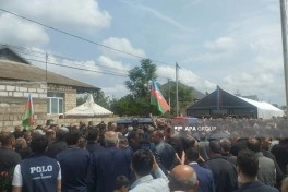 Birinci Qarabağ müharibəsinin itkin-şəhidi Rəşadət Piriyevin nəşinin qalıqları Bərdədə dəfn olunub - FOTO - YENİLƏNİB