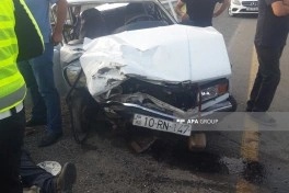 Ucarda yol qəzası olub, ölən var