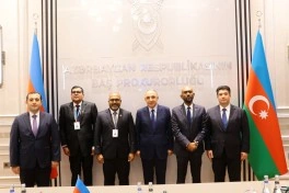 Kamran Əliyev Misir və Maldivin antikorrupsiya qurumlarının rəhbərləri ilə görüşüb